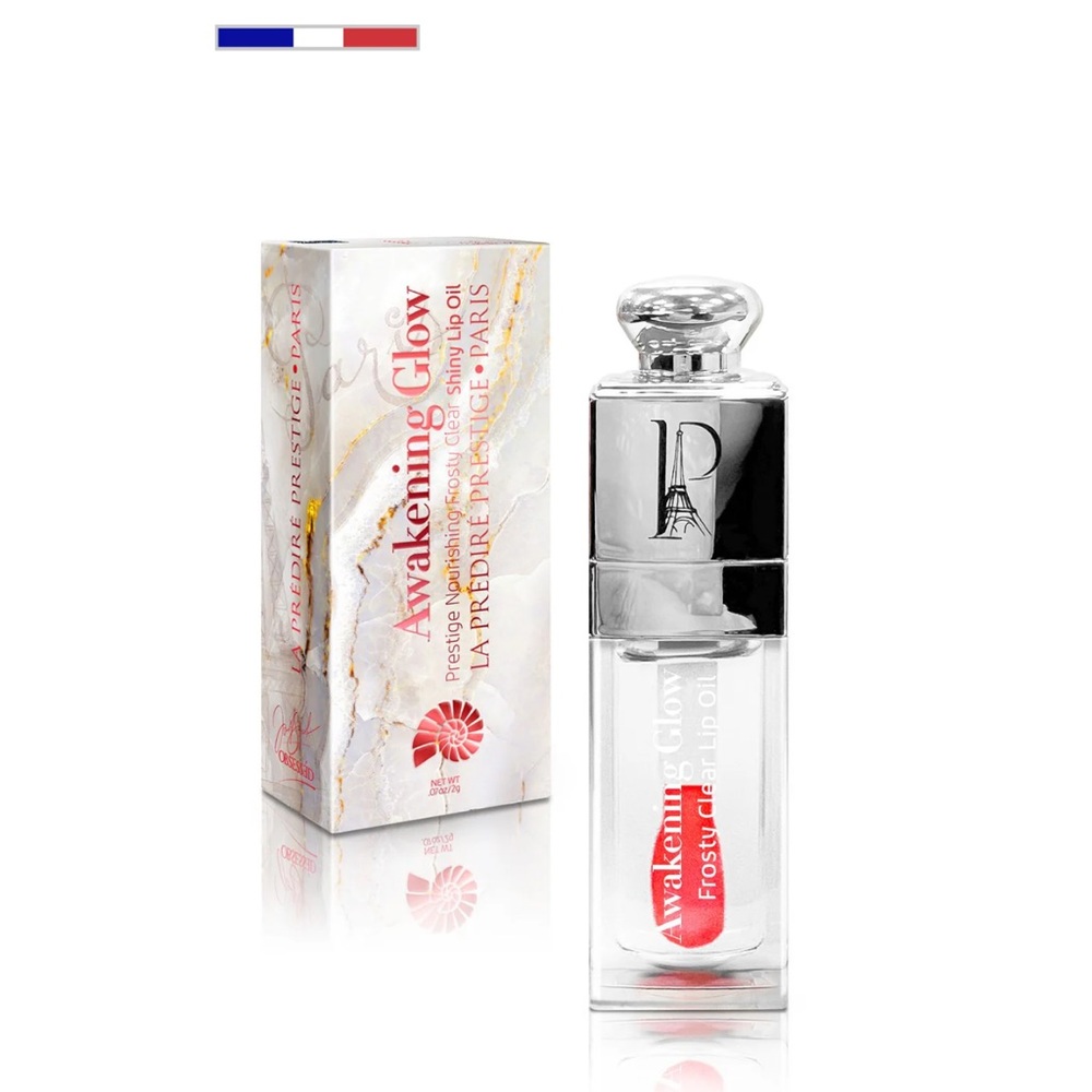 La predire Awakening Glow Lip Gloss - FROST CLEAR-NWB